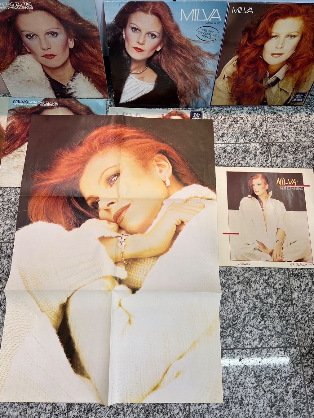 Schallplatten: 8x LP Milva Schallplatten Sammlung – Gebraucht aus Bellinzona von CarpiFotoSA 1