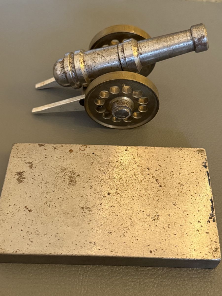 Tutte le decorazioni: Antike Vintage Kanone Deko – Usato da Deitingen venduto da Himhip 1