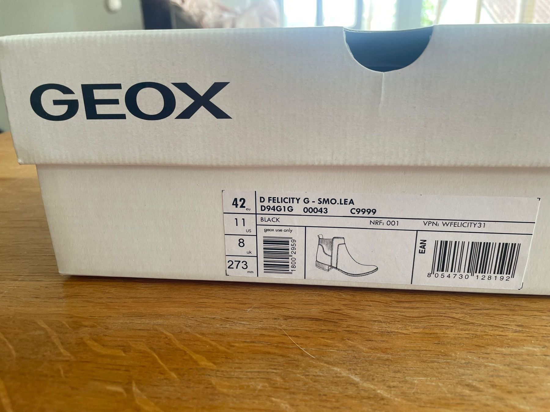 Geox Scarpe da uomo: GEOX Stiefel, Grösse 42 - neu – Nuovo e nell'imballaggio originale da Wetzikon ZH venduto da chris7pat 3