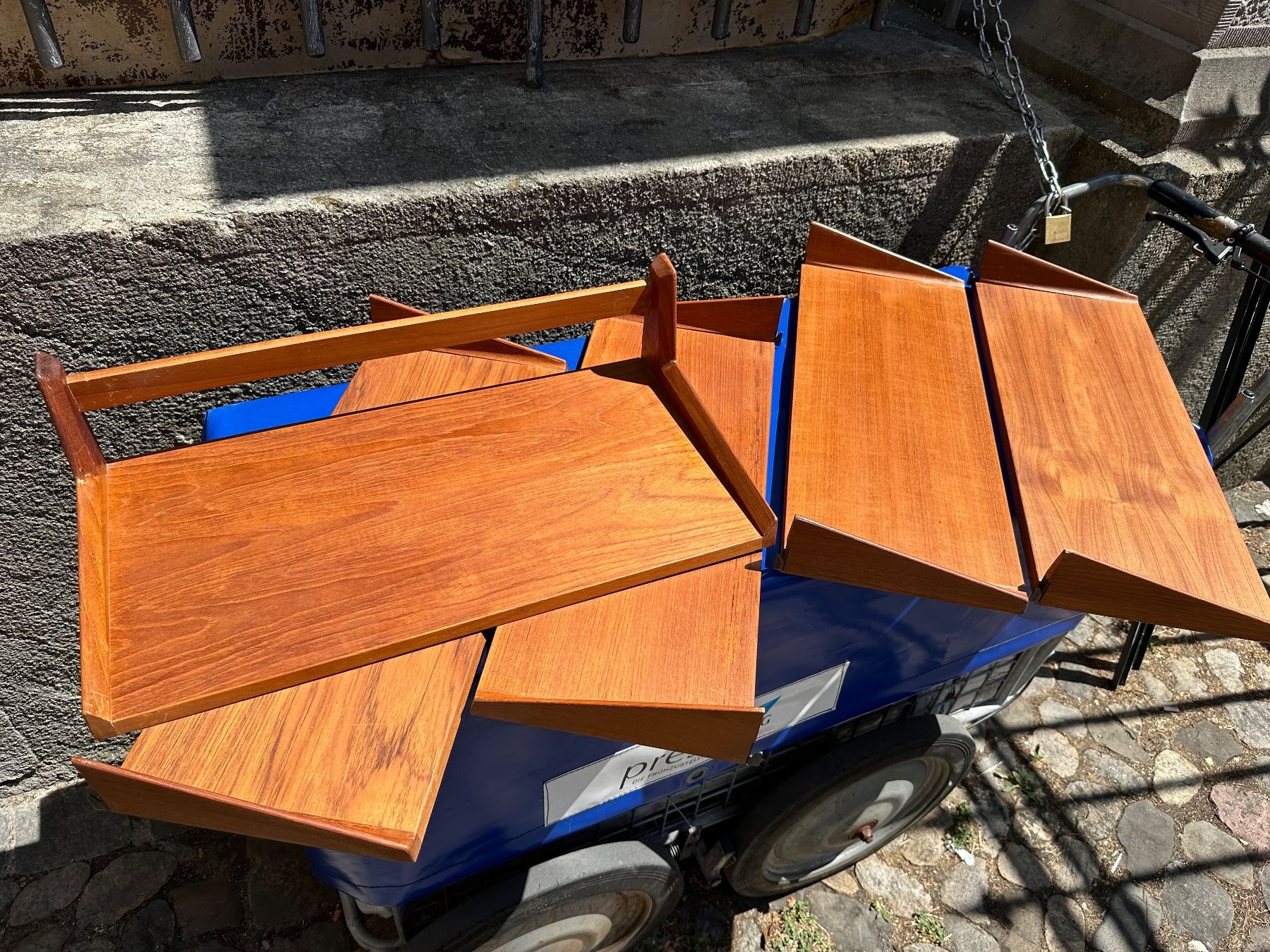 Regale: Vintage Teakholz Gestell Teakregal – Gebraucht aus Zürich von atlantis77 2