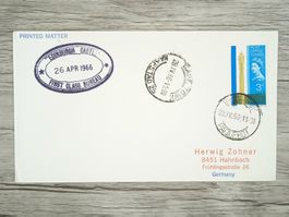 TR77 Enveloppe + Timbre England 1966