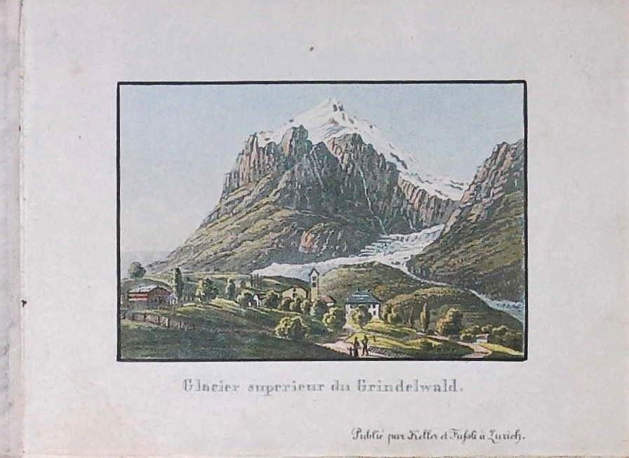 Incisioni: Grindelwald  Aquatinta von Füssli – Usato da Rafz venduto da Helvet32