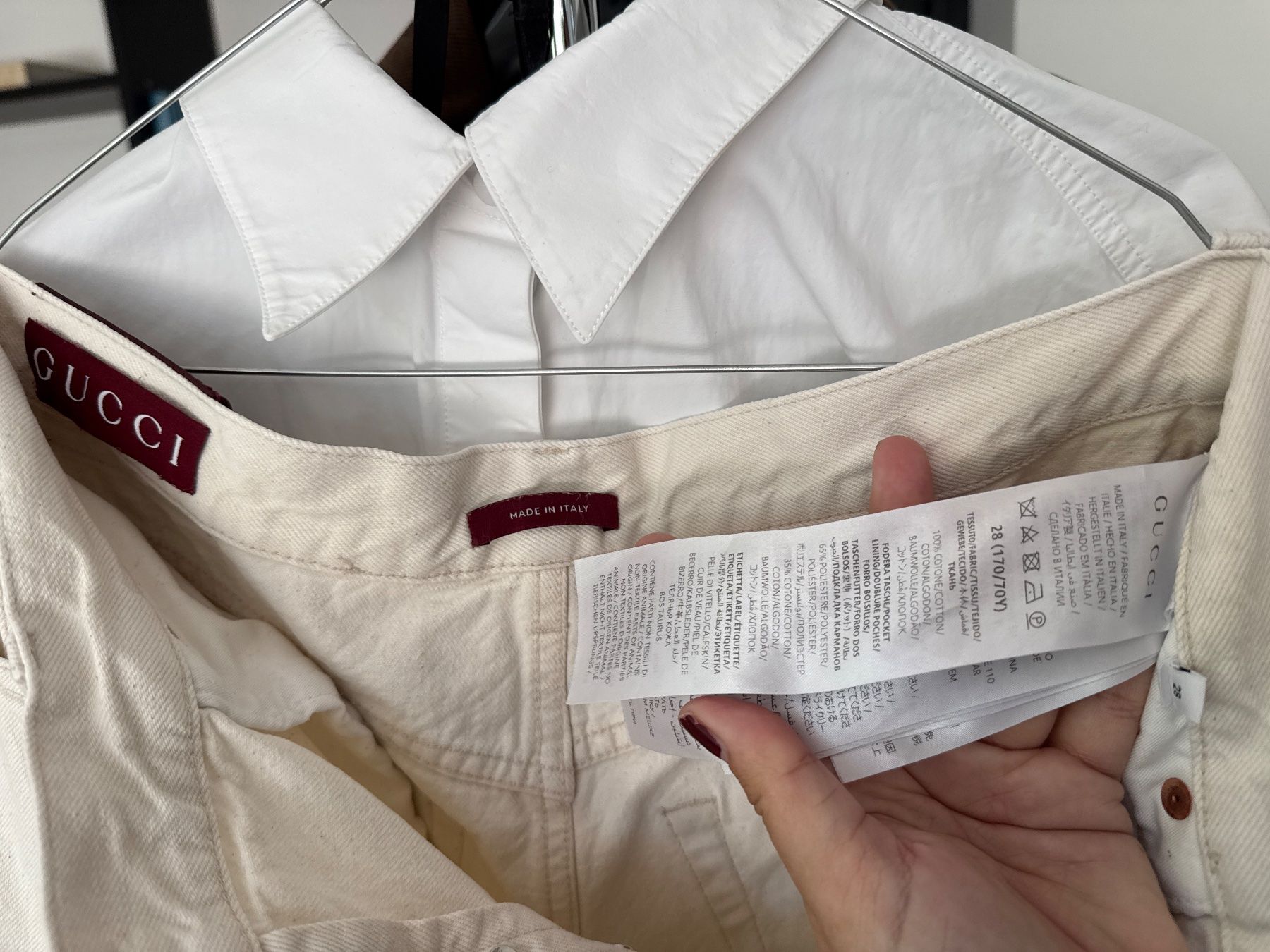 Gucci Jeans: Gucci Wide Leg Jeans! – Nuovo (secondo la descrizione) da Genève venduto da val_rp9x 5