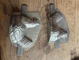 Ancien Moule chocolat schokoladenform poule 10cm