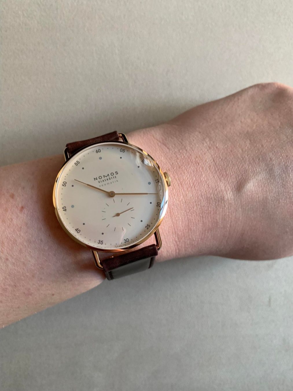 Nomos Montres: NOMOS GLASHUETE METRO – Neuf avec emballage d'origine à Triesen par hor_6kx9 4