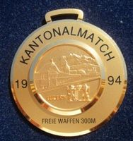 Luzerner Kantonalmatch 1994 - 70mm - Messing/Bronze/verg.