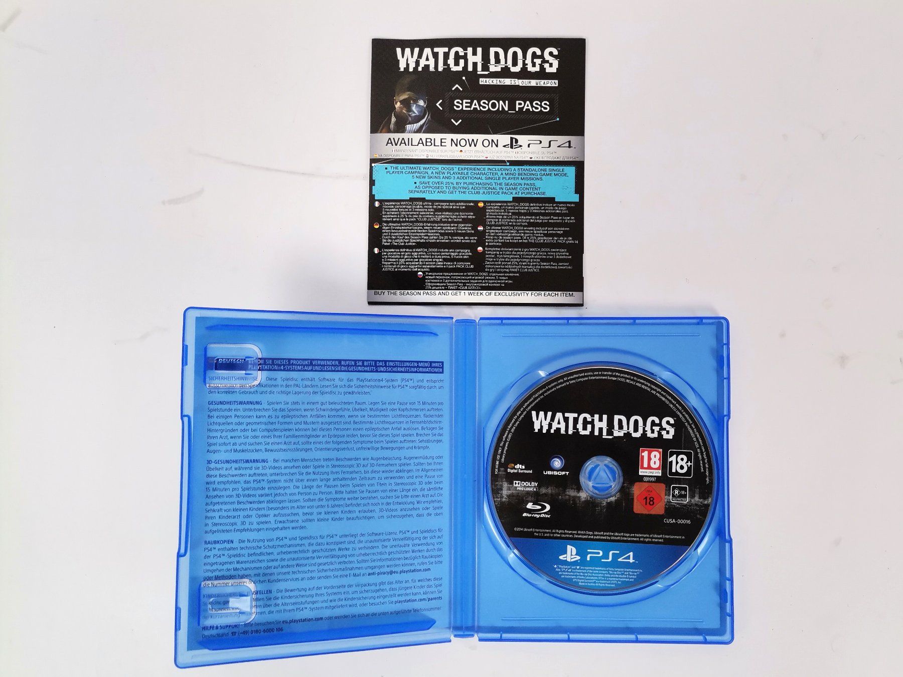 Giochi: PLAYSTATION 4 Game - Watch Dogs – Usato da Schaffhausen venduto da Restwert_SH 3