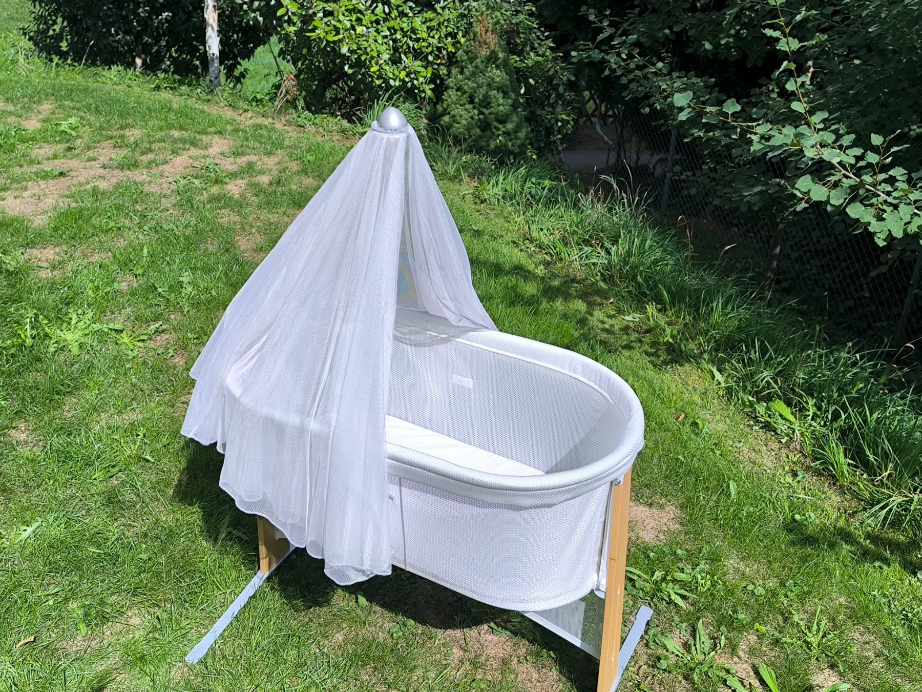 Babybjörn Sdraiette & Sdraiette a dondolo: BabyBjörn Wiege Harmony + Moskitonetz – Usato da St.Erhard venduto da felderline 1