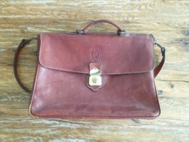 Sac / Sacoche / Serviette / Porte-documents en cuir vintage
