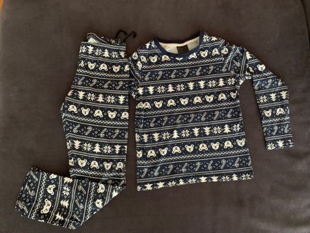 Pyjama Weihnachten Kinder Gr.122/128