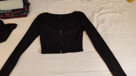 Longsleeve cropped (Sport / Festival) NEU! Set Gr. S-M