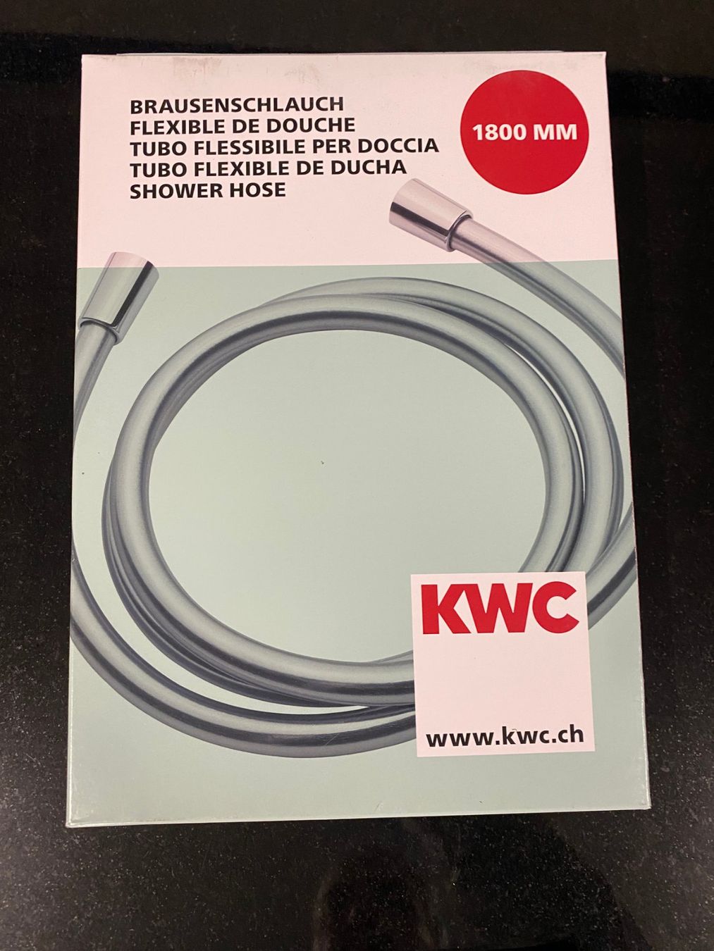 Kwc Soffioni doccia: KWC Brauseschlauch 1800mm Supreme – Nuovo e nell'imballaggio originale da Luterbach venduto da ron_rd6h