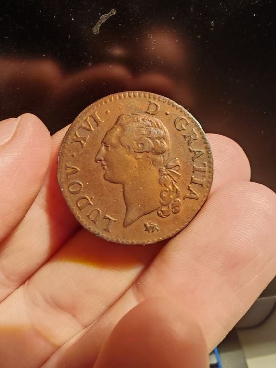 Tutti le monete: Sol - Louis XVI - 1791 - 2 éme semestre léopard – Usato da Bex venduto da sni_q7lh 1