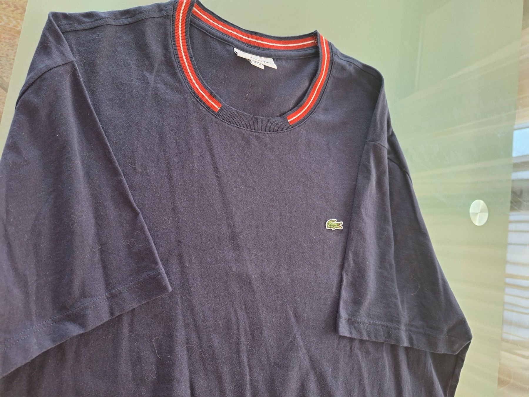 Lacoste Magliette Polo: POLO-SIHRT LACOSTE Kurzarm, mit Rundkragen – Usato da Dornach venduto da kurtbahn 1