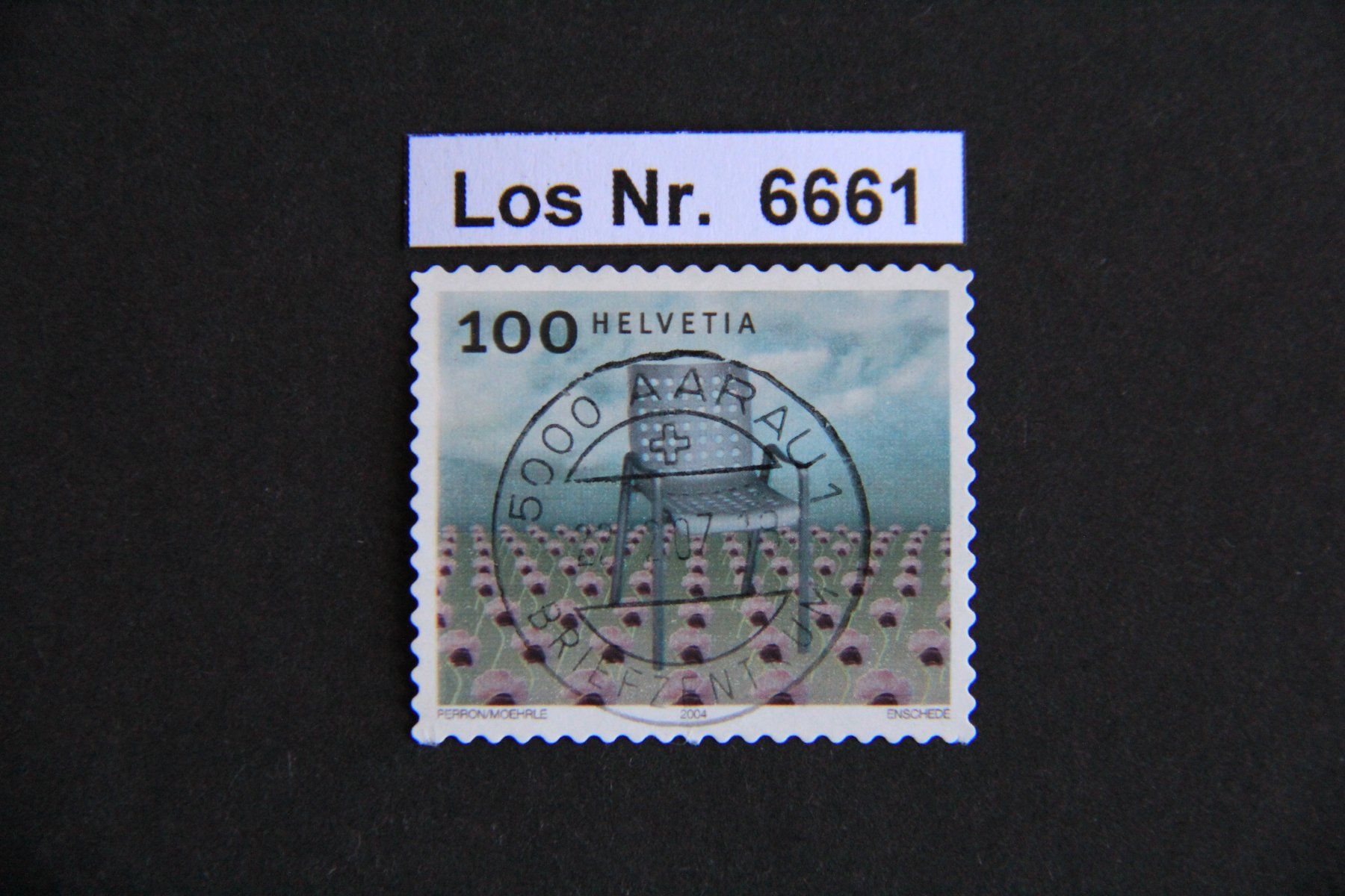 Tutti i francobolli: CH 2004 sauberer Vollstempel                        Los 6661 – Usato da Volken venduto da jukon65