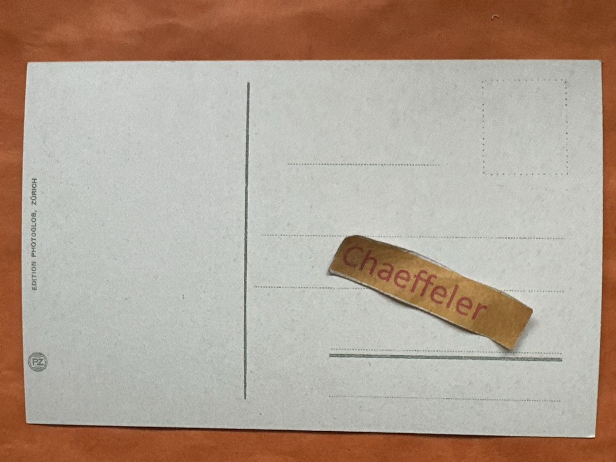 Cartoline postali: Originale alte Ansichtskarte Jungfraubahn & Rottalhorn – Usato da Zürich venduto da Chaeffeler 1