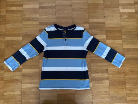 Langarmshirt gestreift, Grösse 116, Top Zustand!
