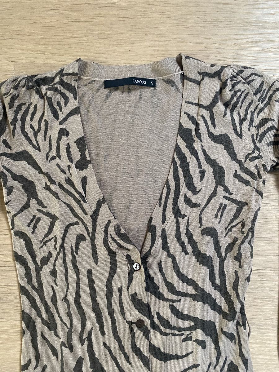 Giacche: Neue beige-schwarz karierte Strickjacke Grösse S – Nuovo (secondo la descrizione) da Winkel venduto da Flyhy2020 1