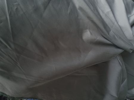 Stoff  Polysatin dehnbar 140 x 140