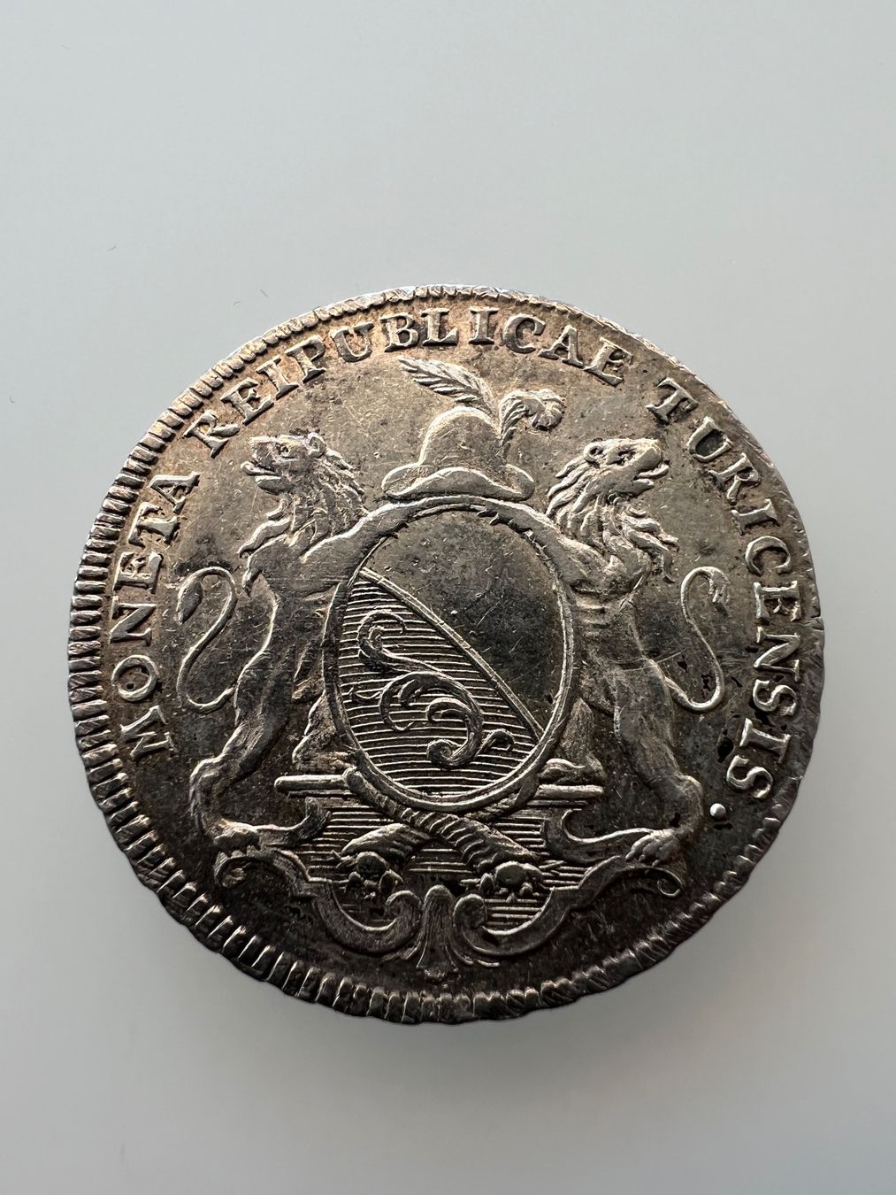 Tutti le monete: Zürich Stadt Halbtaler 1780 – Usato da Schaffhausen venduto da schatzkiste69
