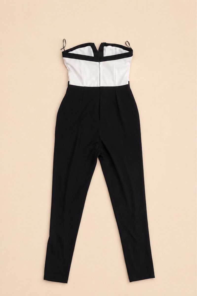 Tally Weijl Hosen: COMBINAISON BUSTIER NOIRE ET BLANCHE – Neu (gemäss Beschreibung) aus Lausanne von KeNaChic 1