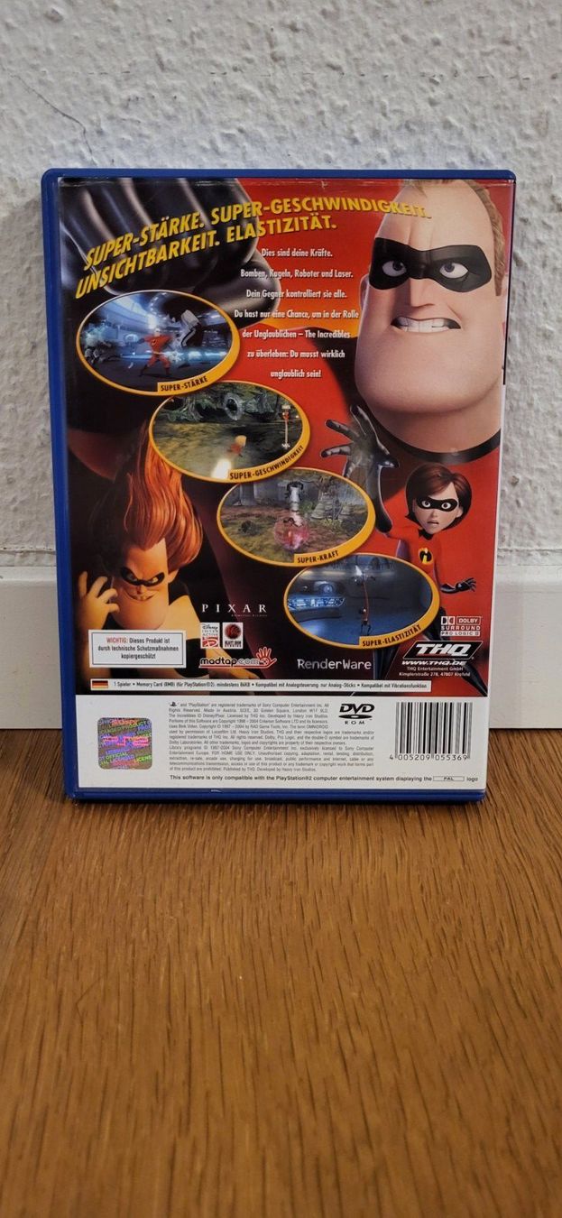 Sony Giochi: PS2 - Die Unglaublichen – Usato da Münsingen venduto da DigitaleSpielecke 1