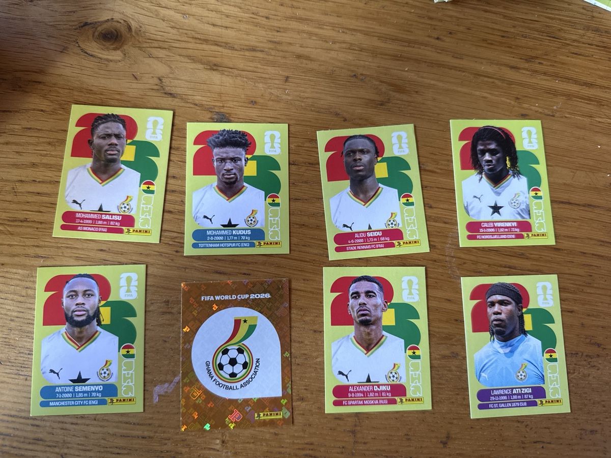 Panini Carte collezionabili: Panini 2026 8er Set GHA – Nuovo (secondo la descrizione) da Masein venduto da Buender45