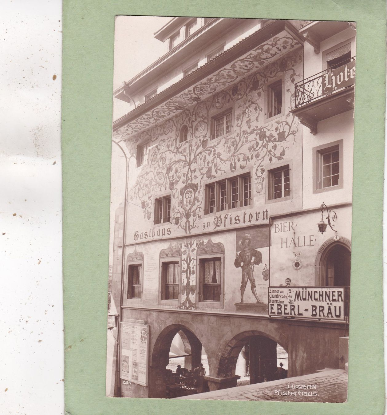 Cartoline postali: Luzern Pfisterhaus – Usato da Herisau venduto da Lisegrat2008