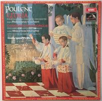 Poulenc – Gloria / Concerto pour Orgue (LP, Prêtre)