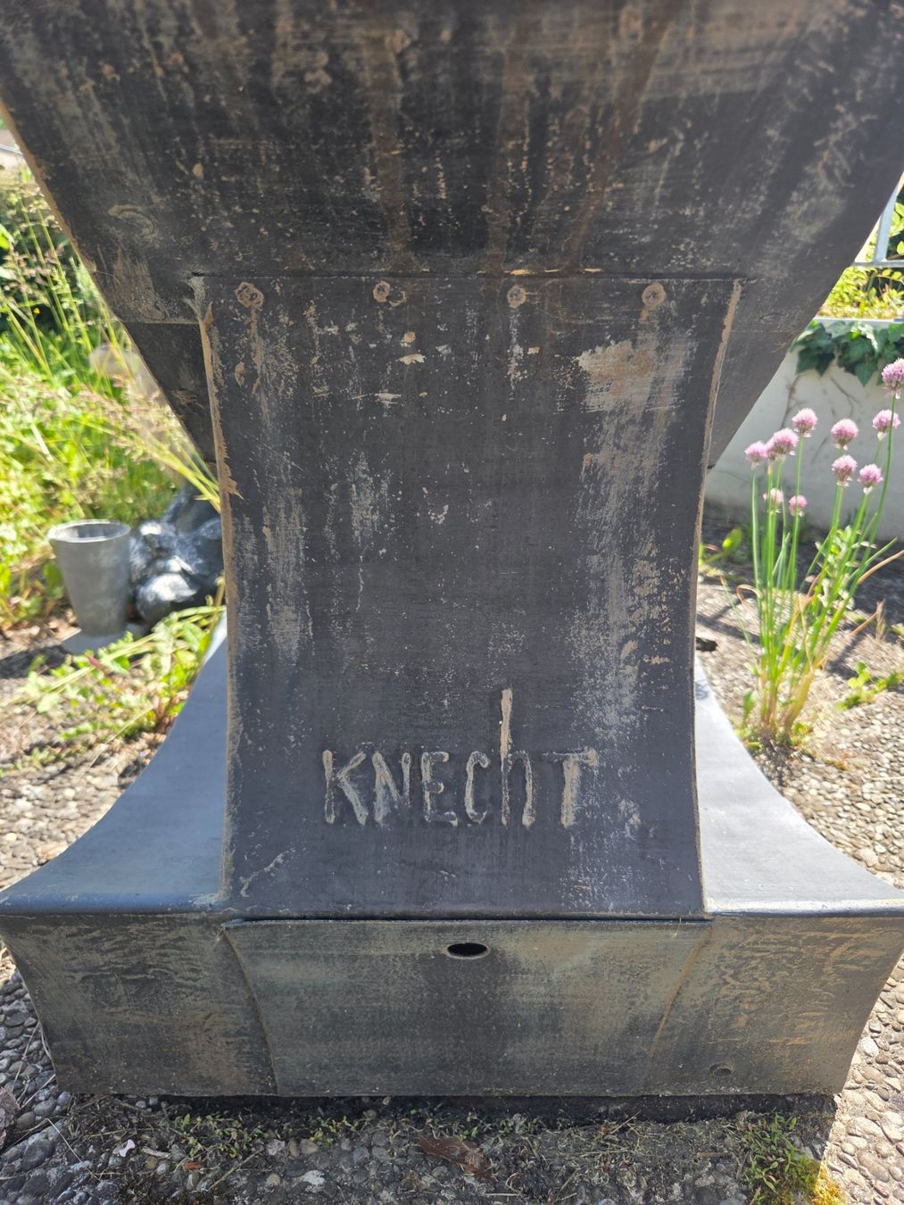 Skulpturen & Statuen: Metallkunst-Harfe / Skulptur von KNECHT – Gebraucht aus Luzern von jerum 1