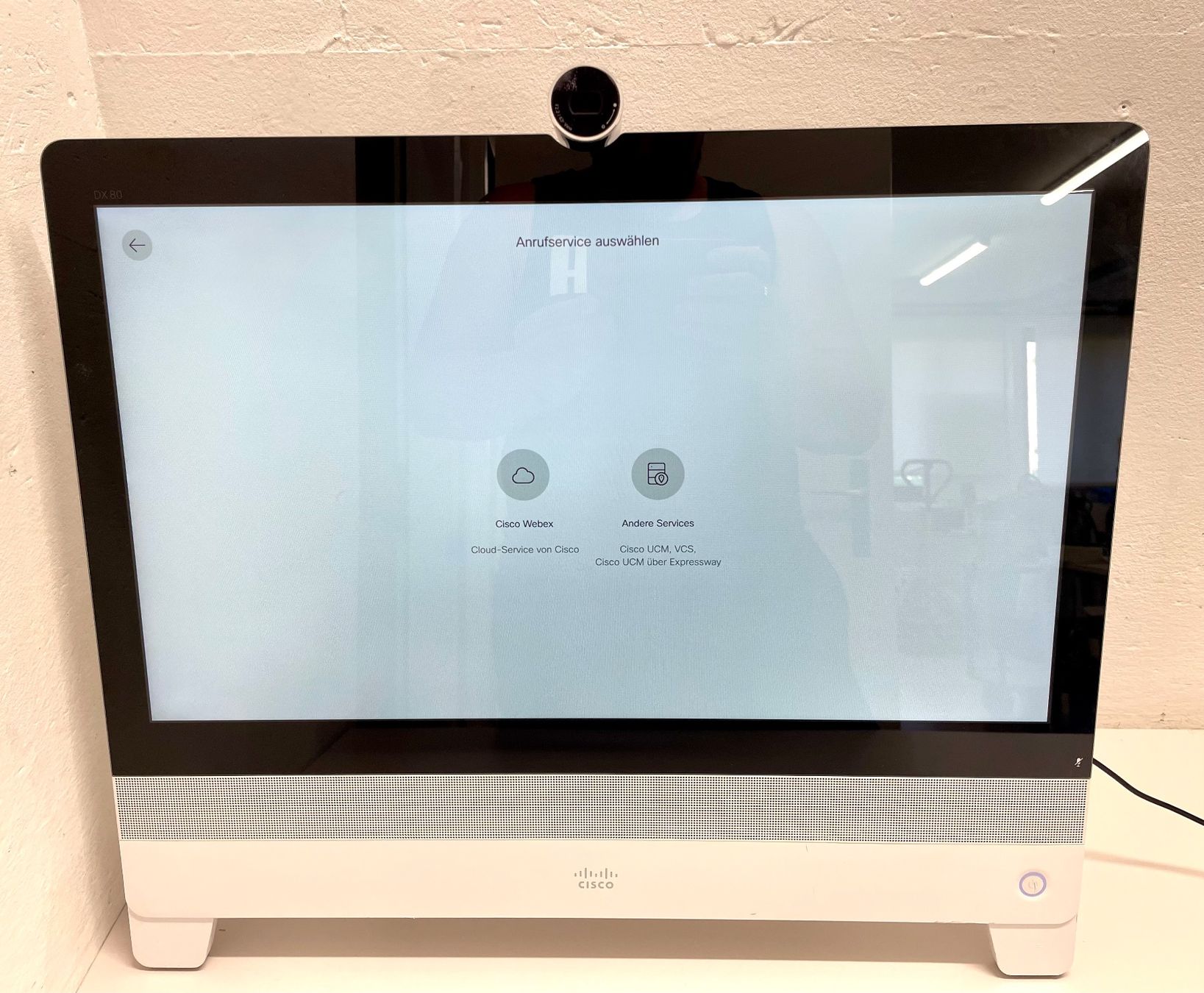 Cisco Monitor: Cisco CP-DX 80 Webex Monitor – Usato da Niederdorf venduto da LeptonAG 2