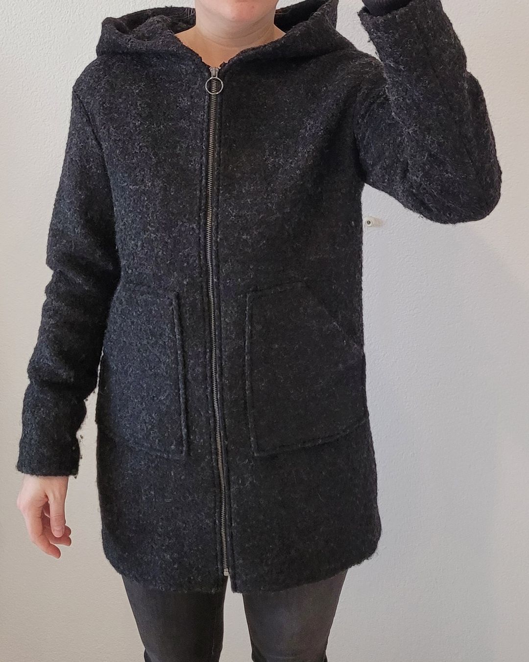 C&A Cappotti: Wintermantel schwarz Grösse 34 – Usato da Bennau venduto da Moonshine_68