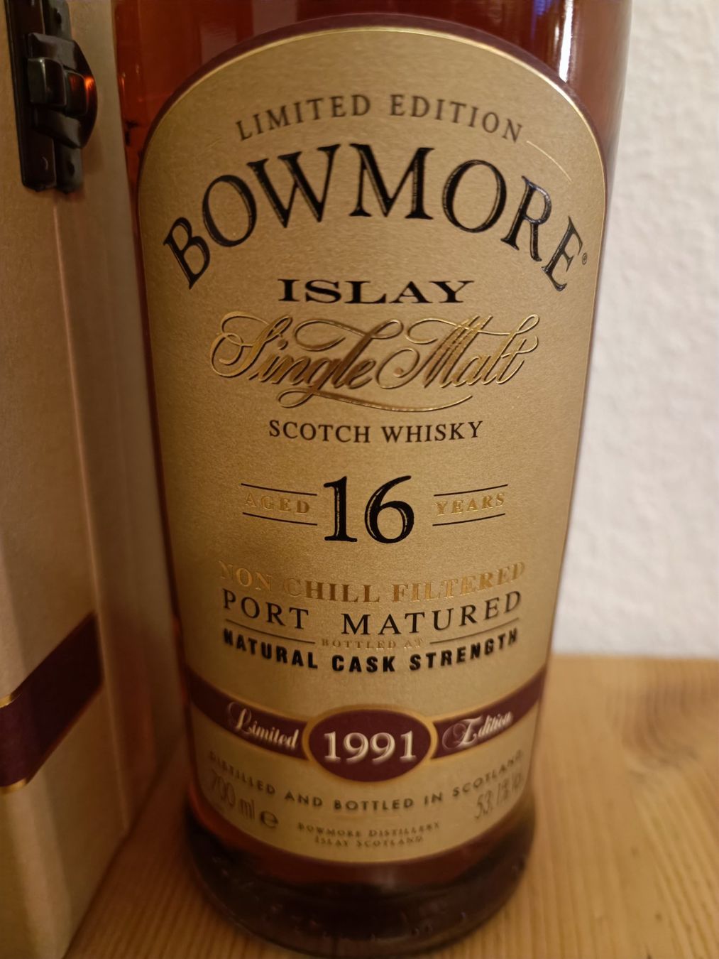 Bowmore Bevande alcoliche: Bowmore 16 Port – Nuovo e nell'imballaggio originale da Zürich venduto da schafi1980 1