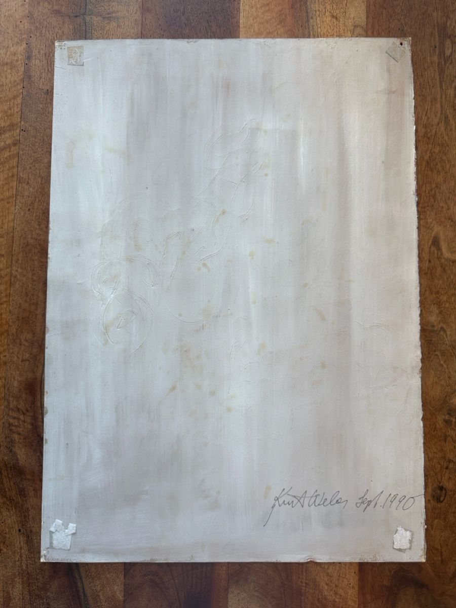 Dipinti: Kurt Oskar Weber Bild 1991 – Usato da Zürich venduto da cENS0R 6