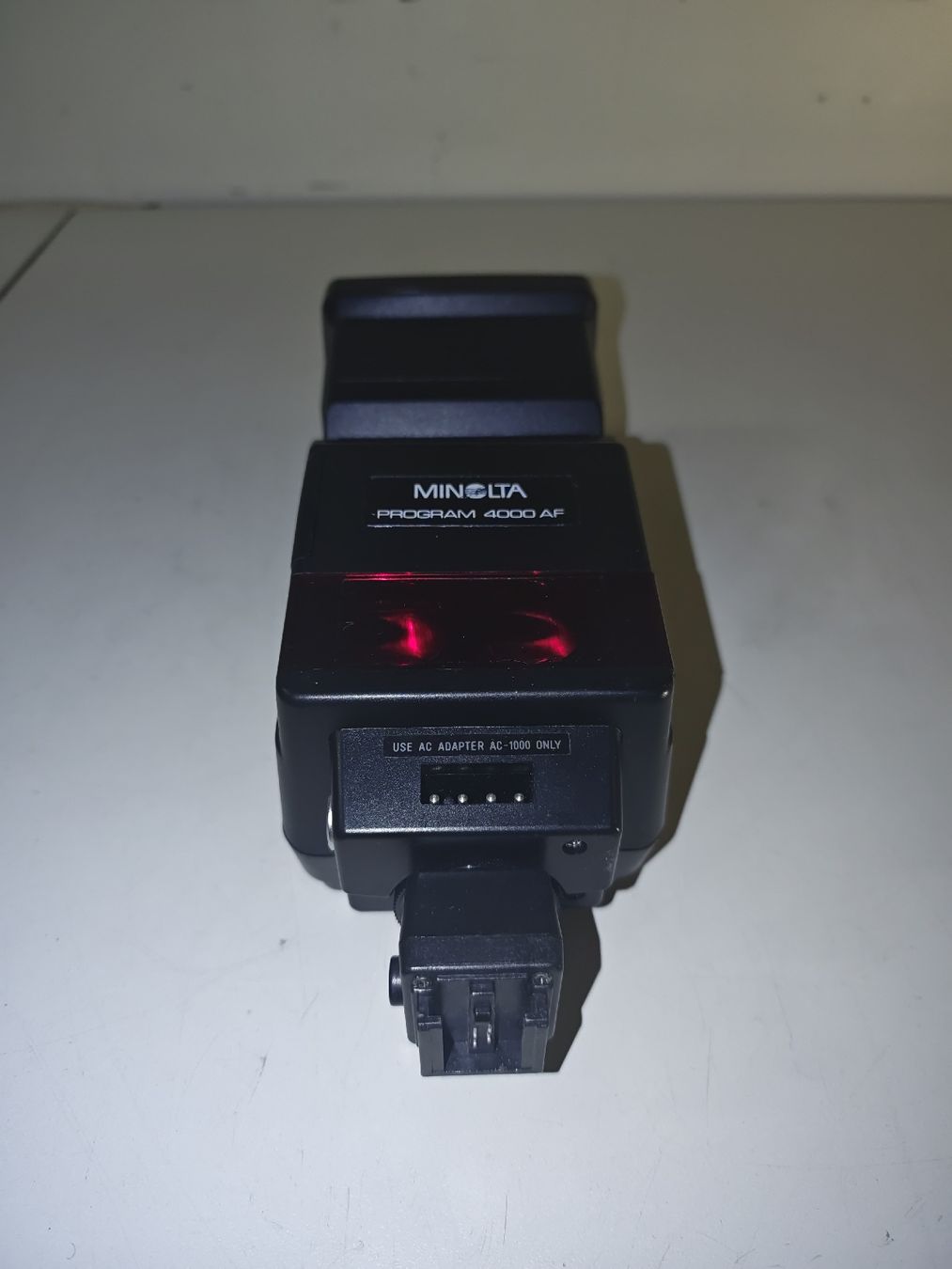 Minolta Flash: Blitzgerät von Minolta Program 4000 AF (nov641) – Difettoso da Künten venduto da Schnaepplihuus 1