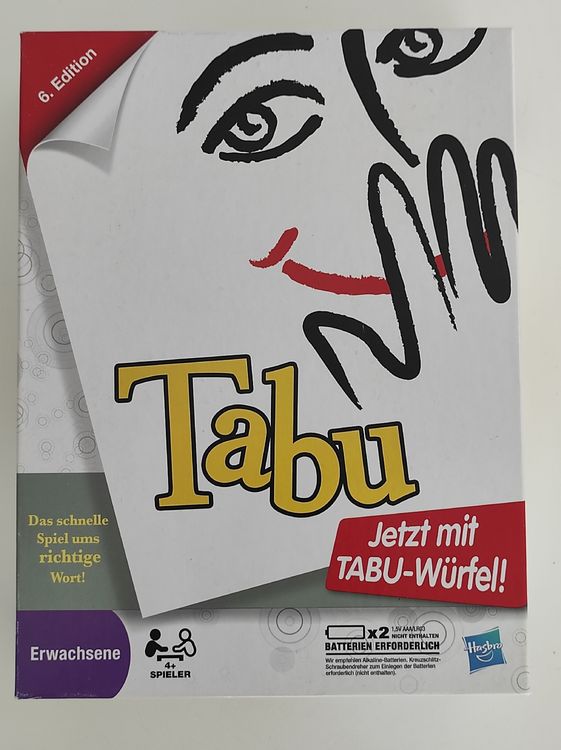 Tabu Brettspiel 6. Edition mit Tabu-Würfel | Kaufen auf Ricardo