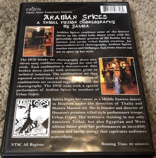 Arabian Spices - A Tribal Fusion Choreography by Sahira  DVD 3