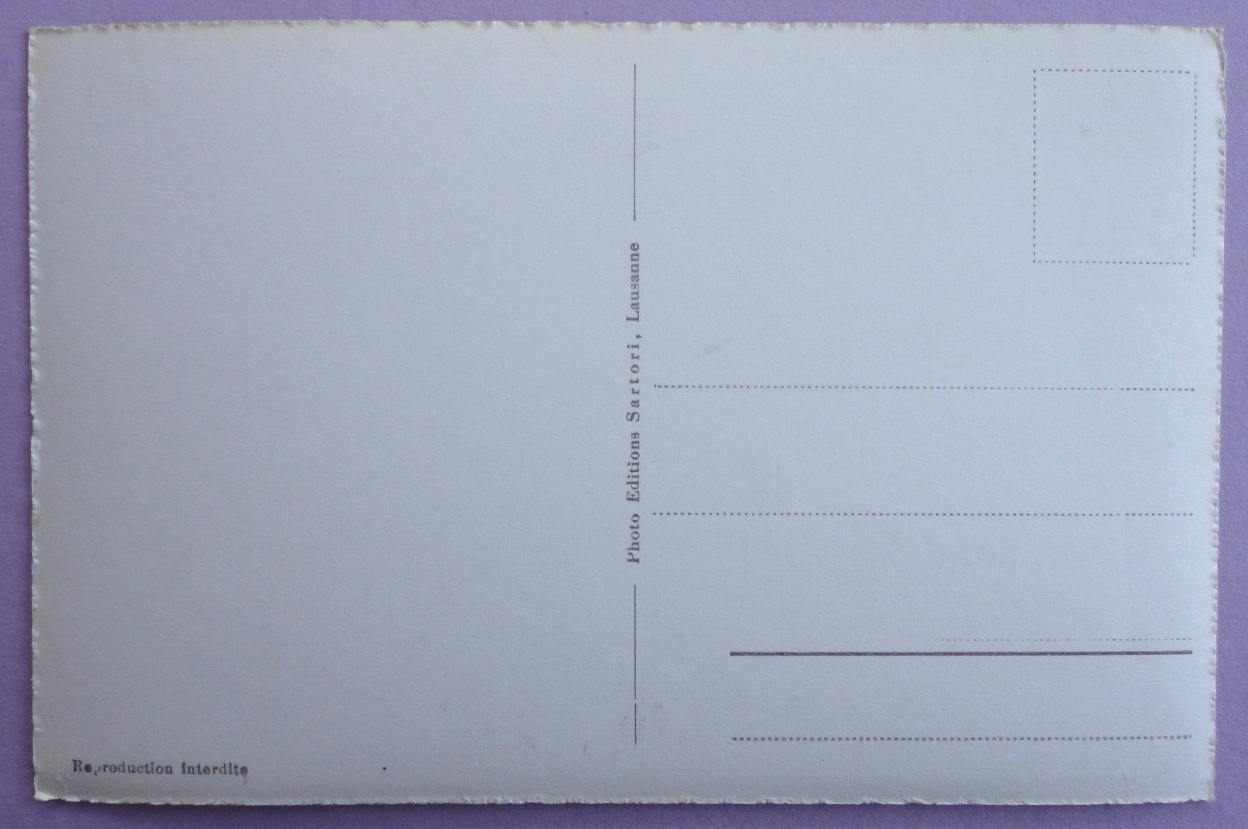 Cartoline postali: Gsteig – Usato da Fétigny venduto da Billy2miny 1