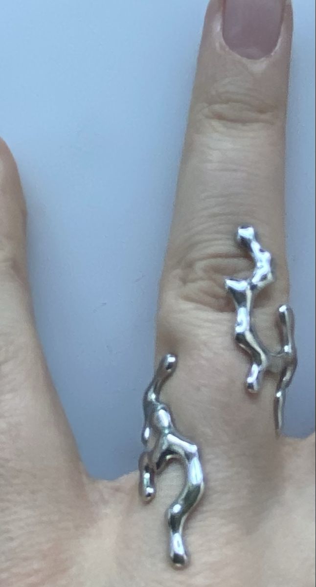 Ringe: Bague argentée originale Y2K  – Neu (gemäss Beschreibung) aus Neyruz FR von Lokiwi