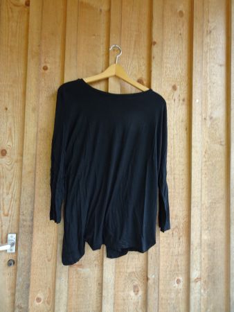 Schwarzes 3/4-tel Arm Shirt ESPRIT Gr. M - 42572