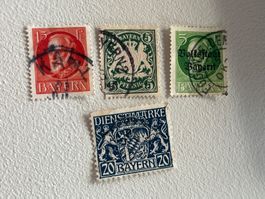 SALE ! Lot Bayern Briefmarken ab 1 CHF (Gratis-Versand)