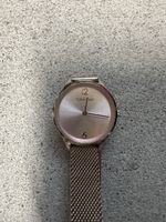 Damenuhr Calvin Klein Edelstahl Milanaiseband goldfarben