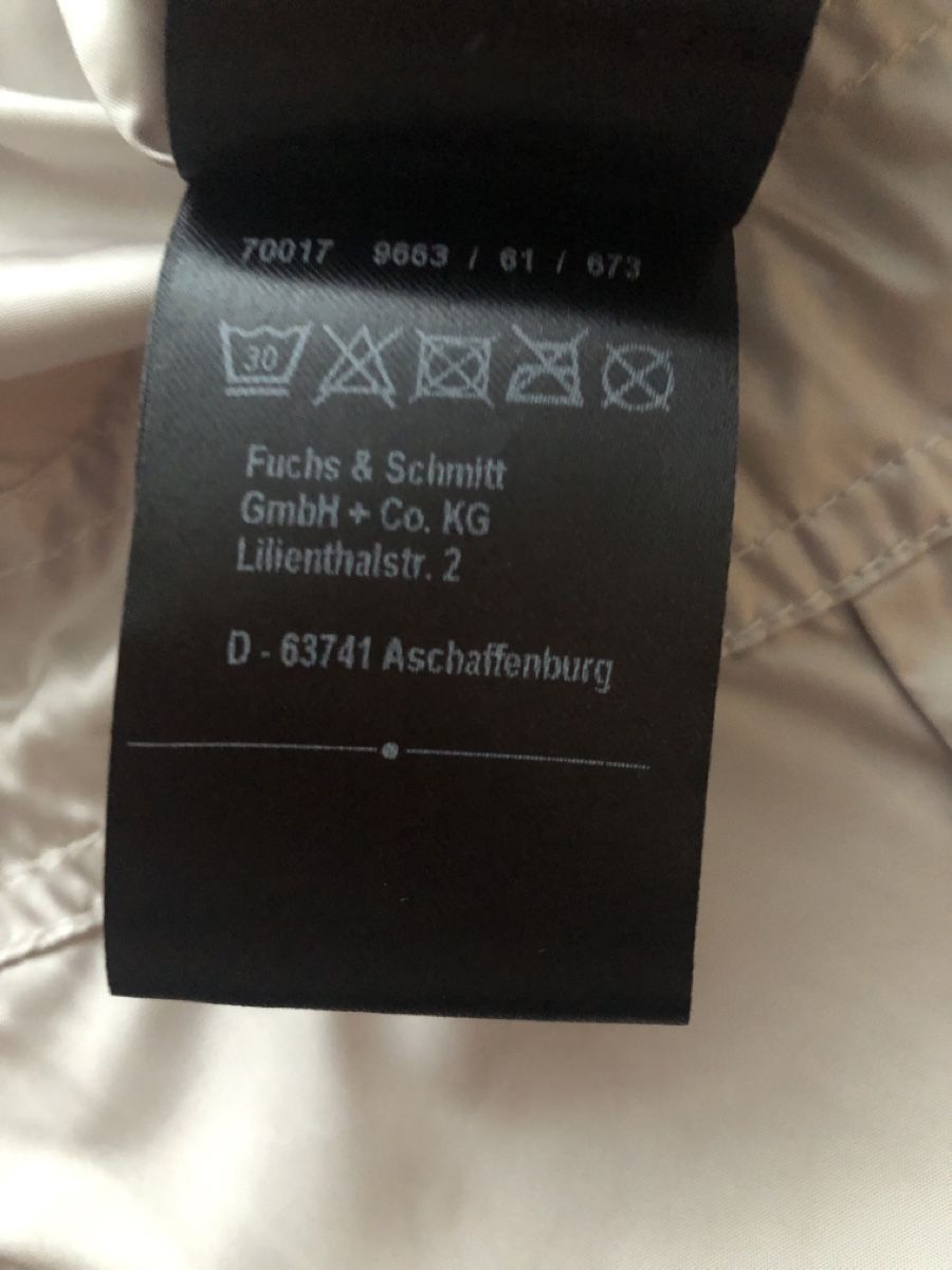 Fuchs Schmitt Jacken: Leichtere Windjacke von FUCHS SCHMITT, Gr. 40 – Gebraucht aus Zürich von manyd 6