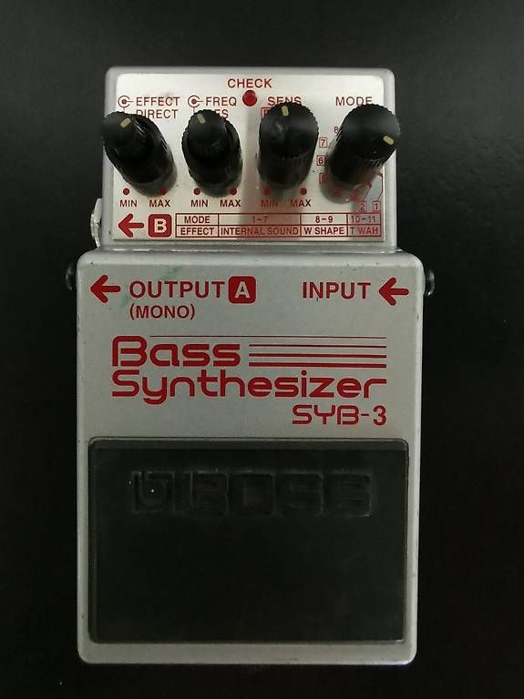Boss Strumenti musicali: Boss SYB-3 Bass Synthesizer – Usato da Onex venduto da tournesoulx