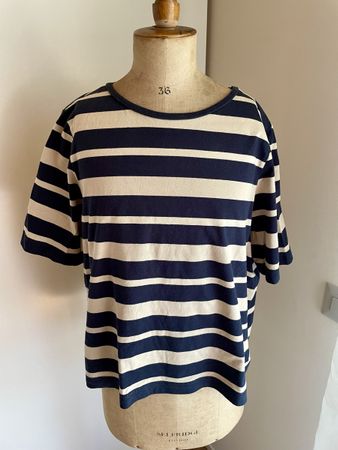 Shirt Blau-Weiss gestreift von Armdangels Grösse M