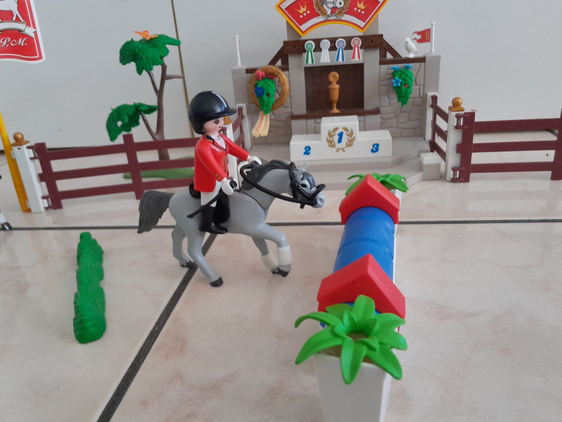 Playmobil Spielzeuge: Playmobil - Springreiten/concours hippique – Gebraucht aus Grolley von Montana78 2