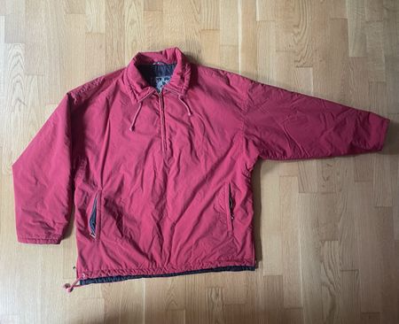 vintage Windbreaker Fire and Ice rot Grösse 