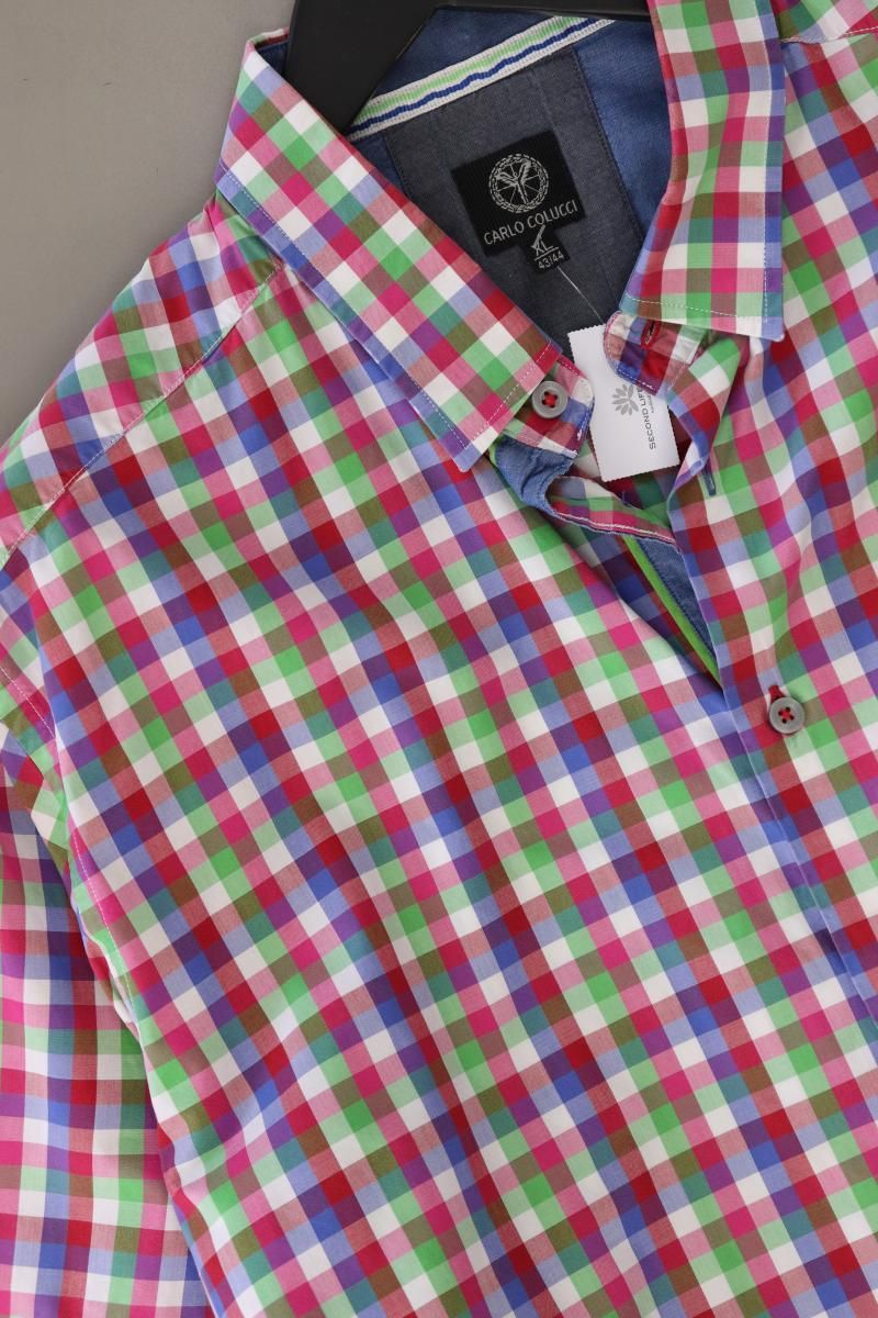 Hemden: Carlo Colucci Karohemd kariert Kurzarm – Gebraucht aus Neustadt an der Waldnaab von SecondLifeFashion 3