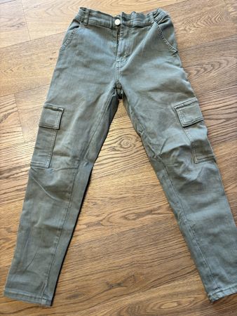 Zara Khaki Cargo Hose, Gr. 152 (11-12 Jahre), Top Zustand!
