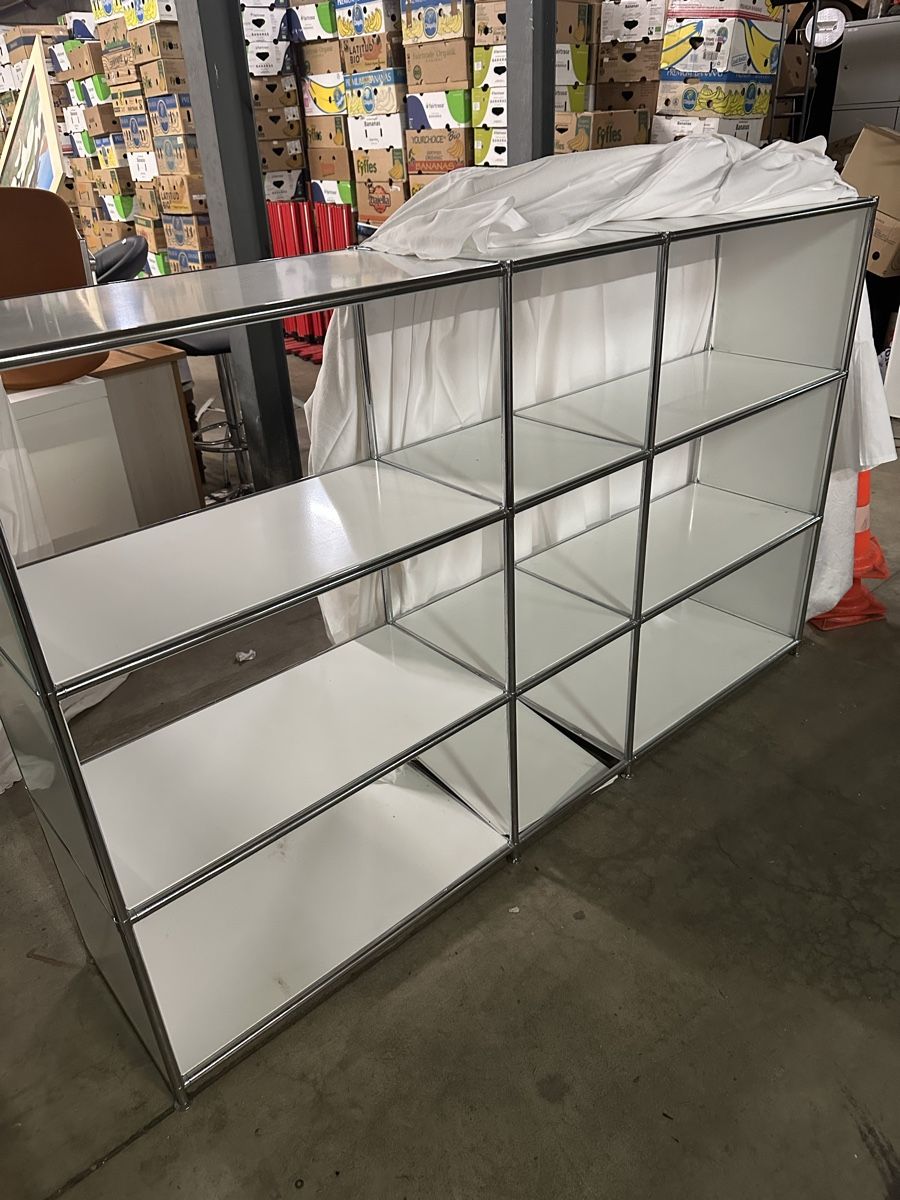 Scaffali: Bibliothèque étagère modulable blanc chrome 12 cases occasio – Usato da Lausanne venduto da artnouveau04 1